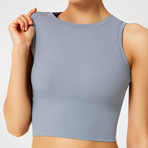 Womens wireless low impact yoga sports bra | Yvettesports