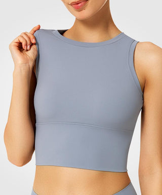 Womens wireless low impact yoga sports bra | Yvettesports