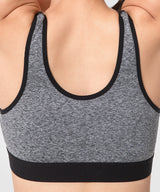 Zip-Front Unpadded High-Support Sports Bra | Women's High Support Sports Bra