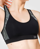 Sculpt Criss Cross Padded Gym Bra | Women's High Support Sports Bra