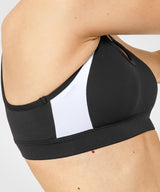 Sculpt Criss Cross Padded Gym Bra | Women's High Support Sports Bra (Plus Size)