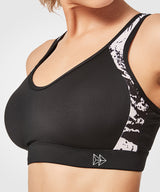 Sculpt Criss Cross Padded Gym Bra | Women's High Support Sports Bra