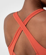 Enfold Hollow Out gepolsterter Lauf-BH | Sport-BH mit starkem Halt für Damen