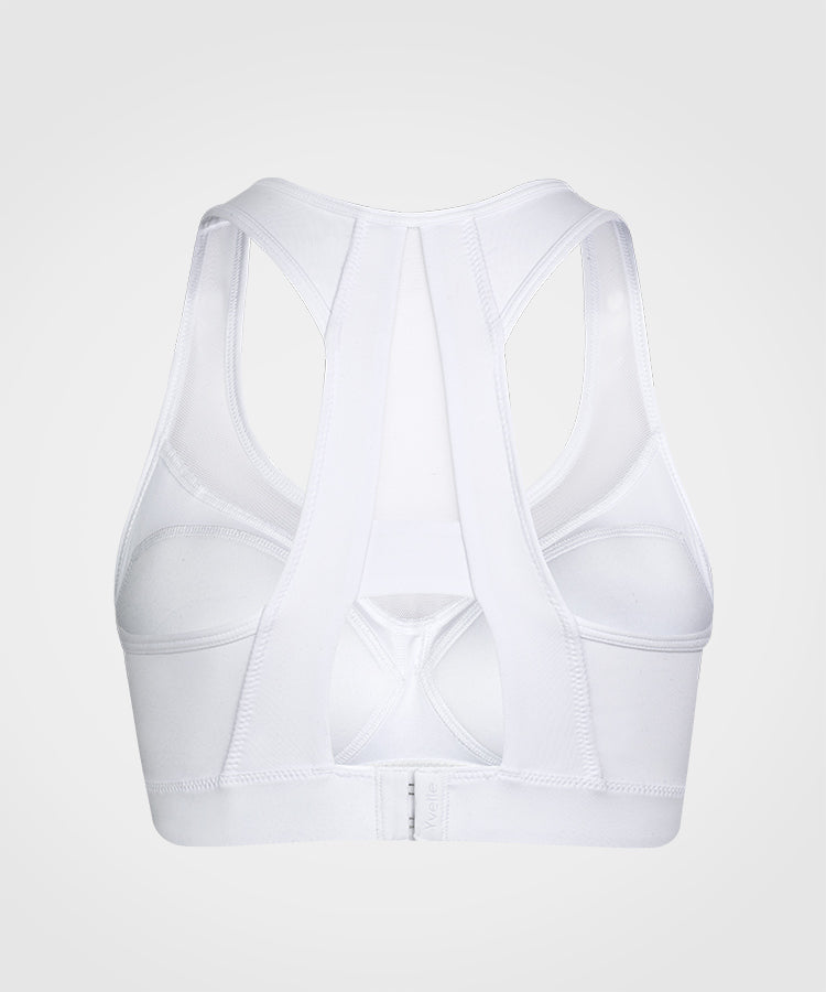 Shift V-Ausschnitt Mesh gepolsterter Lauf-BH | Damen Sport-BH mit starkem Halt