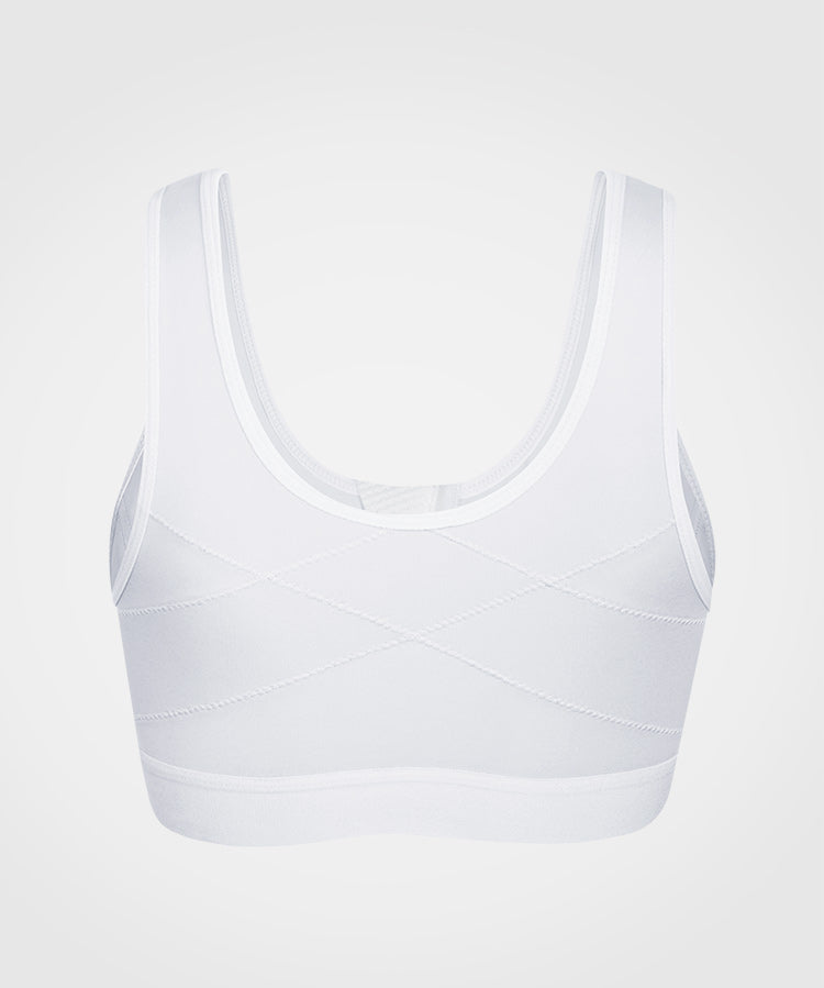 Sujetador deportivo con cremallera Power Classic | Sujetador deportivo de alta sujeción para mujer