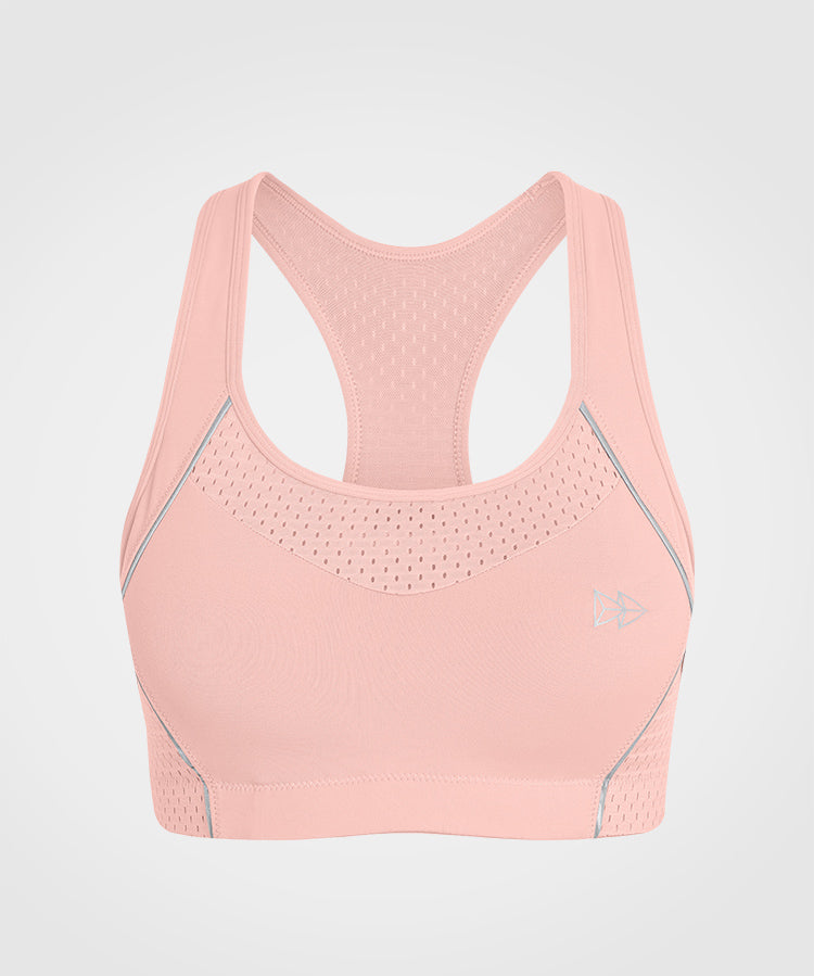 Gepolsterter Lauf-BH „Sculpt Racerback Line“ | Sport-BH mit starkem Halt für Damen (Übergröße)