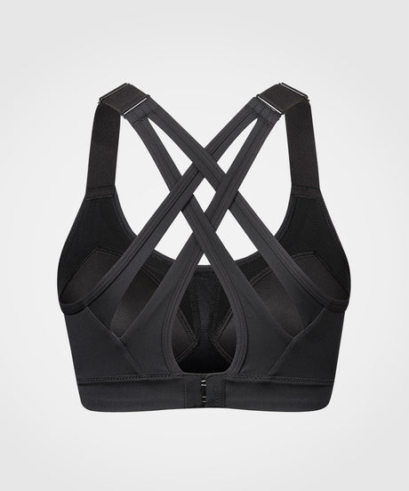 Power Adjustable Crisscross Padded Running Bra | Women's High Support Sports Bra