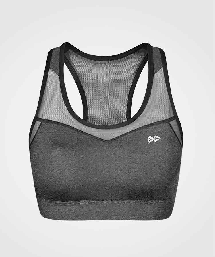 Shift Racerback Mesh gepolsterter Lauf-BH | Damen-Sport-BH mit starkem Halt