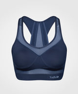 Shift V-Ausschnitt Mesh gepolsterter Lauf-BH | Damen Sport-BH mit starkem Halt