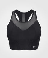 Sujetador para correr acolchado con espalda cruzada Power Mesh | Sujetador deportivo de sujeción alta para mujer (talla grande)