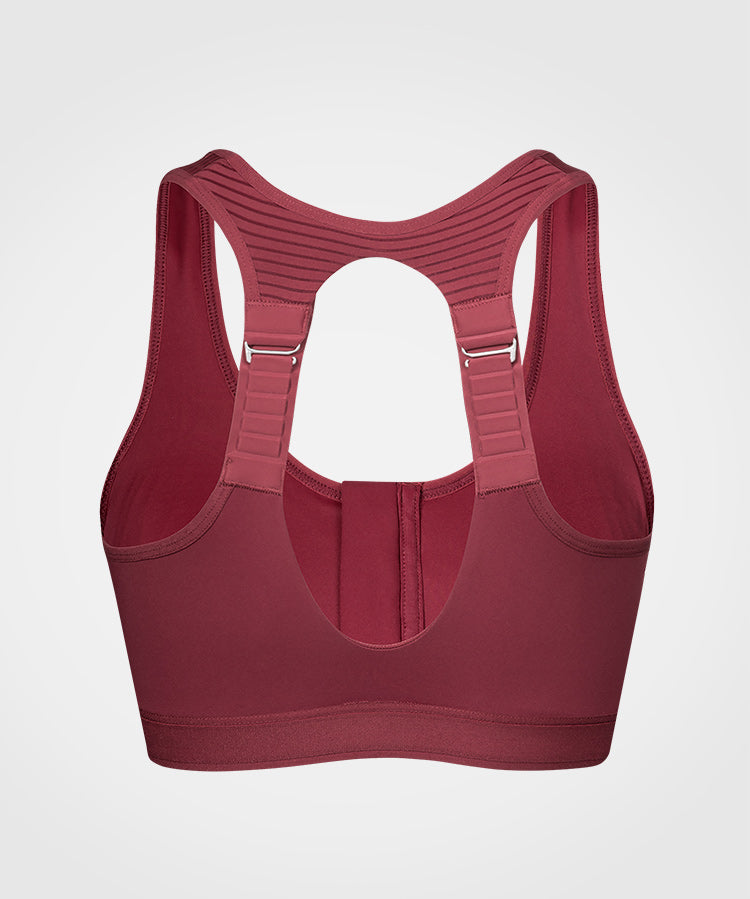 Sujetador para correr acolchado y ajustable Power | Sujetador deportivo de sujeción alta para mujer (talla grande)