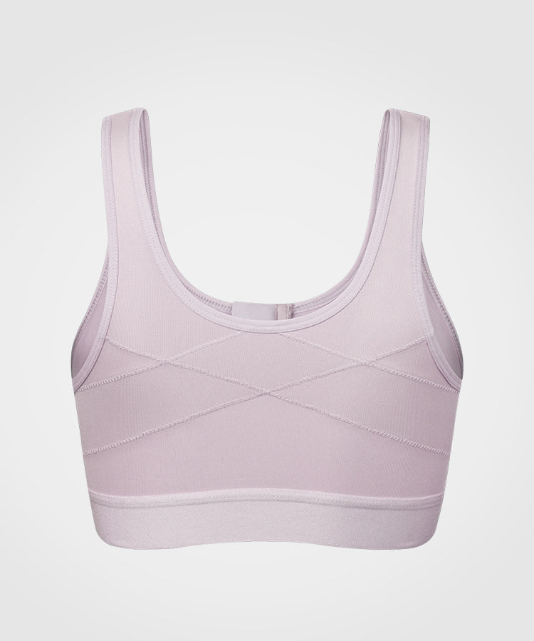 Sujetador deportivo con cremallera Power Classic | Sujetador deportivo de alta sujeción para mujer