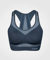 Shift V-Ausschnitt Mesh gepolsterter Lauf-BH | Damen Sport-BH mit starkem Halt