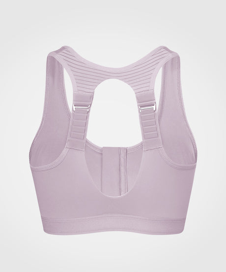 Justerbar vadderad löpar-BH | Sport-BH med högt stöd för kvinnor (plus size)